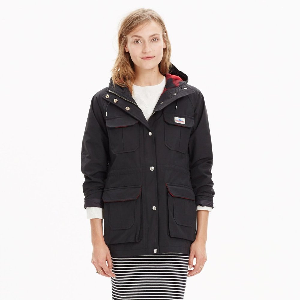 Penfield Kasson black parka jacket
